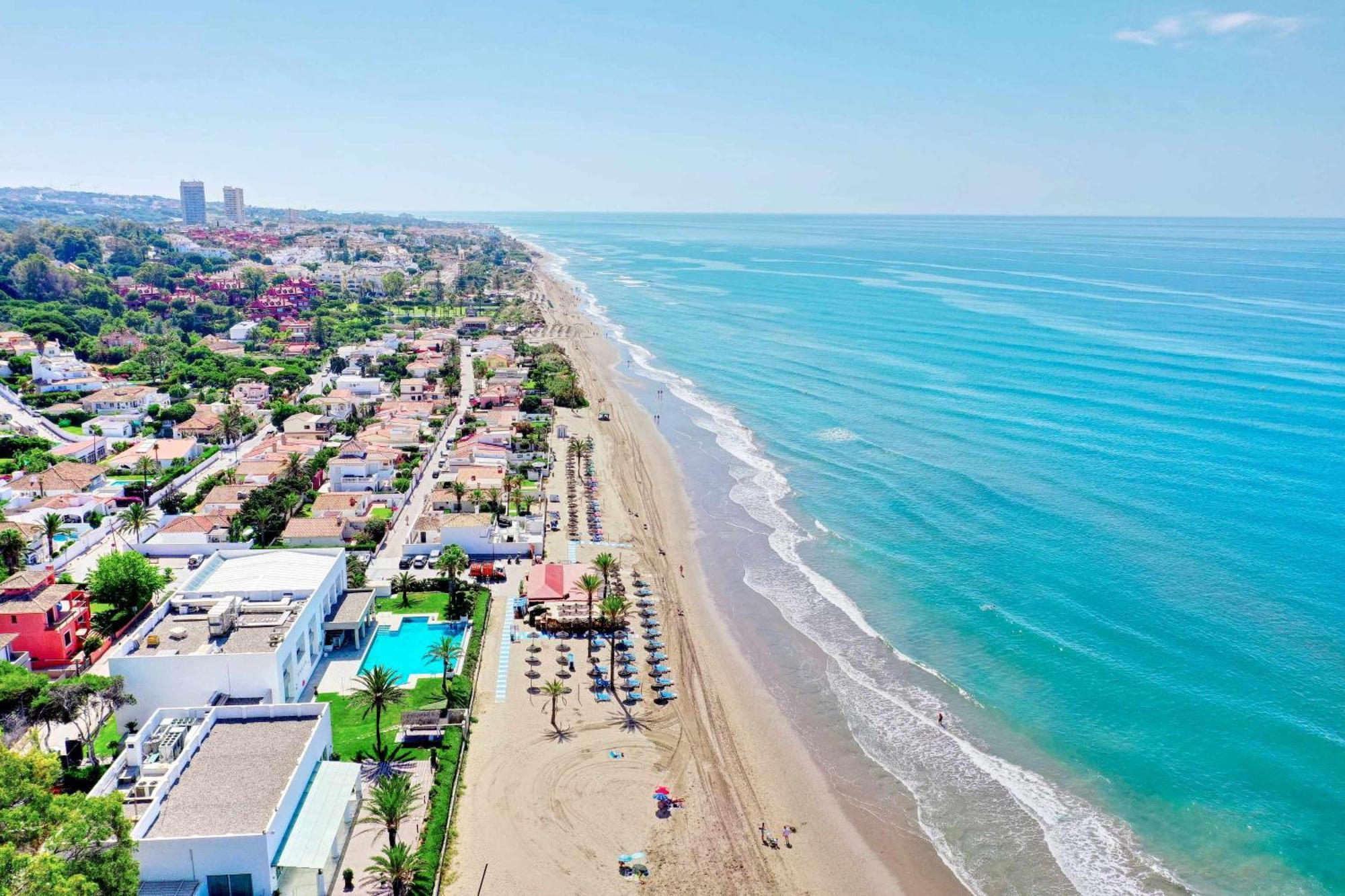 1104 First Line Beach Apartment Golden Beach Pool Marbella Ngoại thất bức ảnh